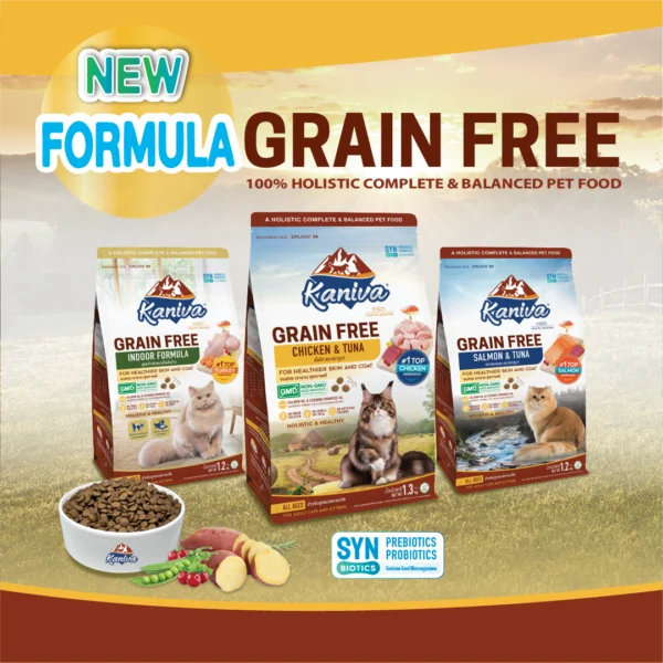 Kaniva Grain Free Salmon For Cats Over 4 Months - Image 12