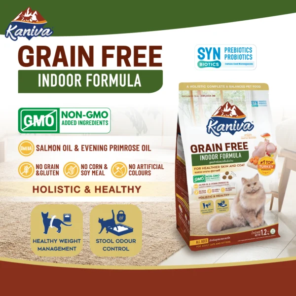 Kaniva Grain Free Indoor Formula Over 4 Months