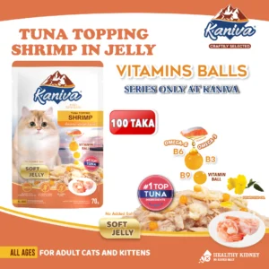 Kaniva Tuna Topping Shrimp In Soft Jelly Pouch