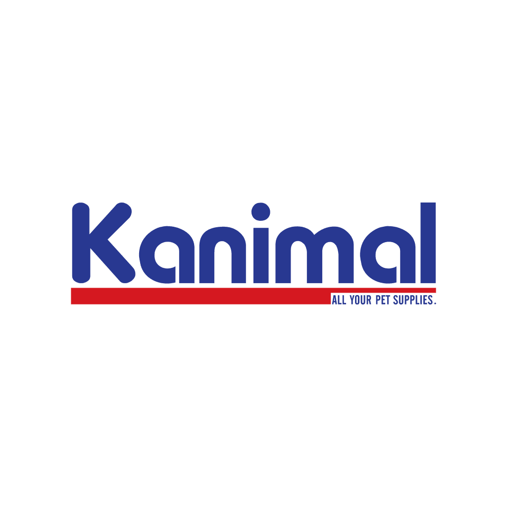 Kaniva Pet Food BD logo featuring the brand name in bold blue letters with a red underline, representing quality pet nutrition products in Bangladesh.