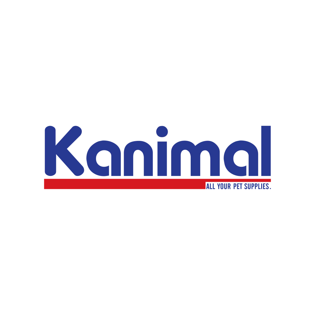 Kaniva Pet Food BD logo featuring the brand name in bold blue letters with a red underline, representing quality pet nutrition products in Bangladesh.