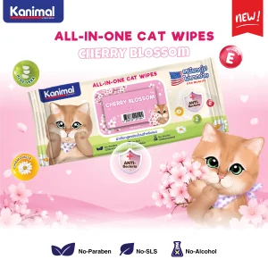 Cat Wipes Baby Powder Scent
