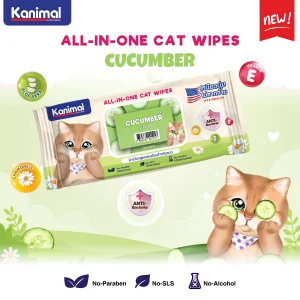Cat Wipes Cucumber Scent