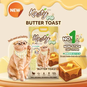 Kasty Pop Tofu Cat Litter Butter Toast Scent