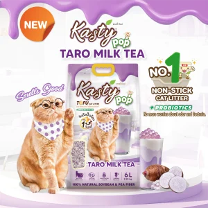Kasty Pop Cat Litter - Taro Milk Tea 6L