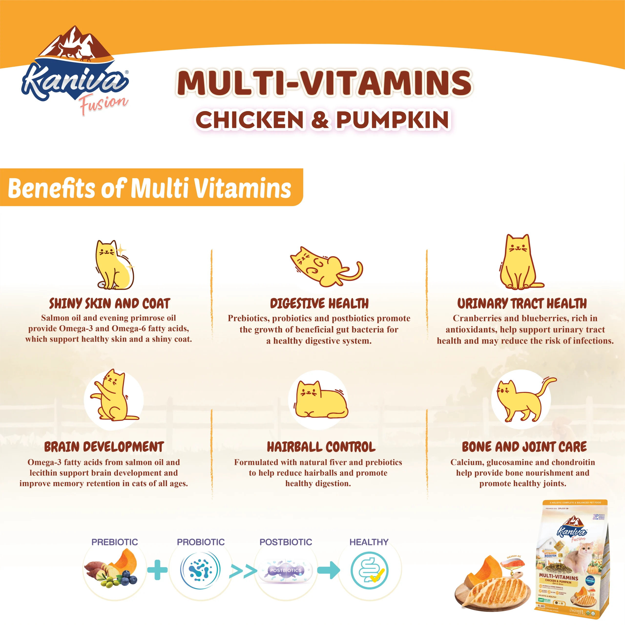 Kaniva Fusion Multi-Vitamin / Vitamin Booster (Chicken Pumpkin) - Image 5