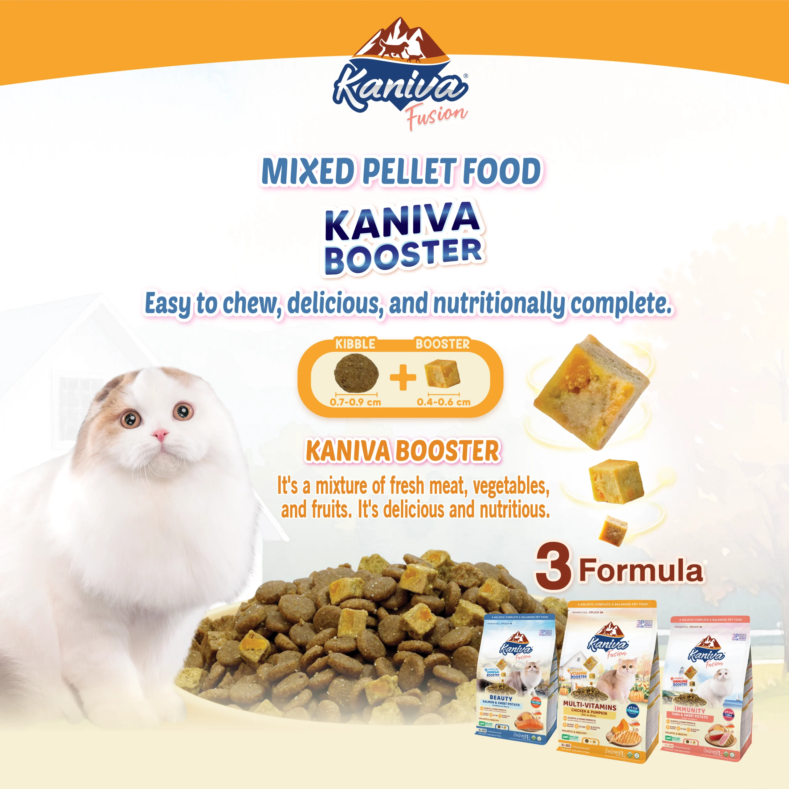 Kaniva Fusion Multi-Vitamin / Vitamin Booster (Chicken Pumpkin) - Image 7