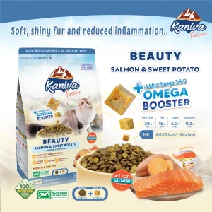 Kaniva Fusion Beauty / Omega Booster (Salmon and Sweet Potato)